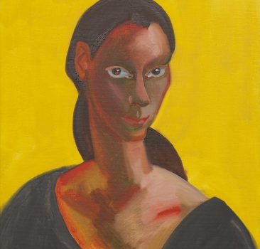 Self Portrait, Oil on Canvas, 60x50cm., 2018