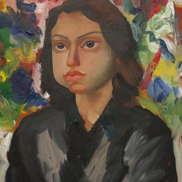 Sibila, I, Oil on Canvas, 55x46cm. 2019