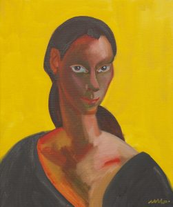 Self Portrait, Oil on Canvas, 60x50cm., 2018
